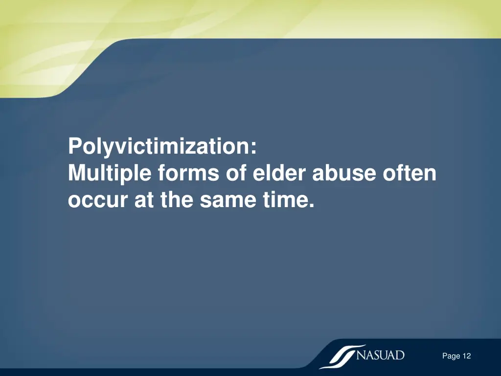 polyvictimization multiple forms of elder abuse