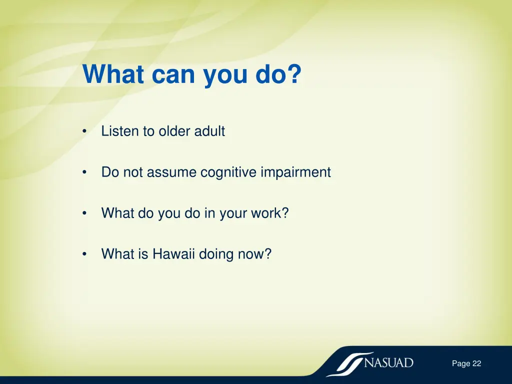 what can you do