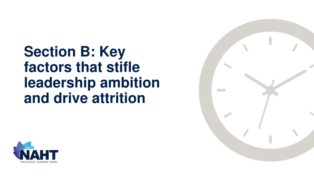 section b key factors that stifle leadership