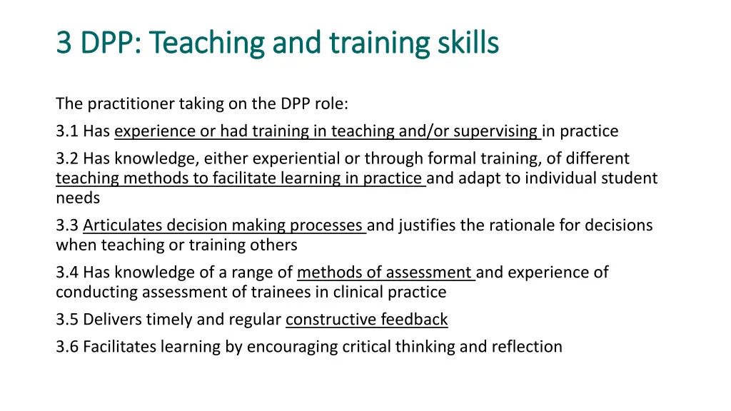 3 dpp teaching and training skills 3 dpp teaching