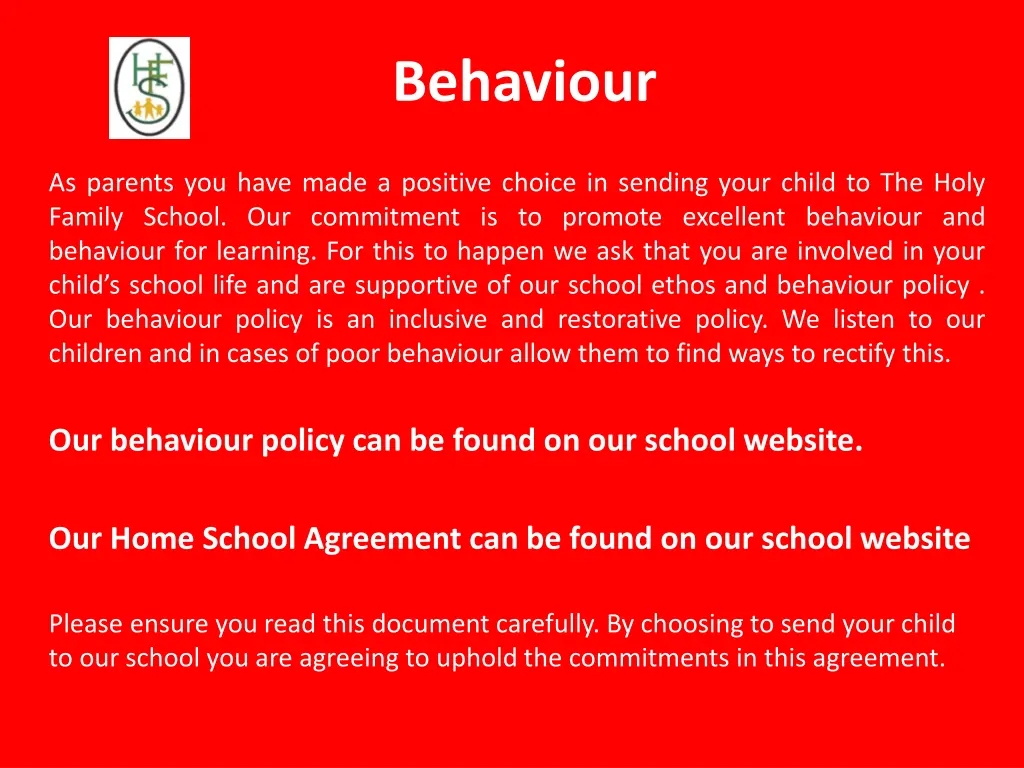 behaviour