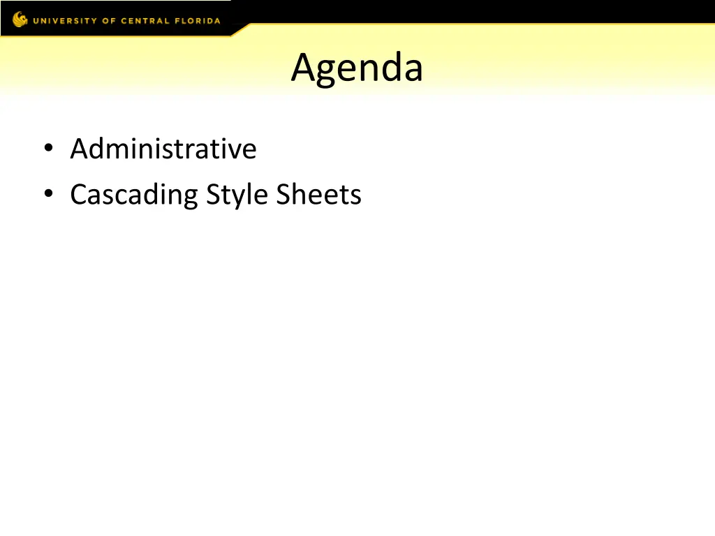 agenda