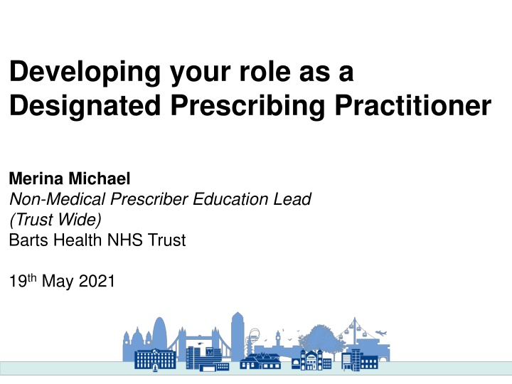 developing your role as a designated prescribing