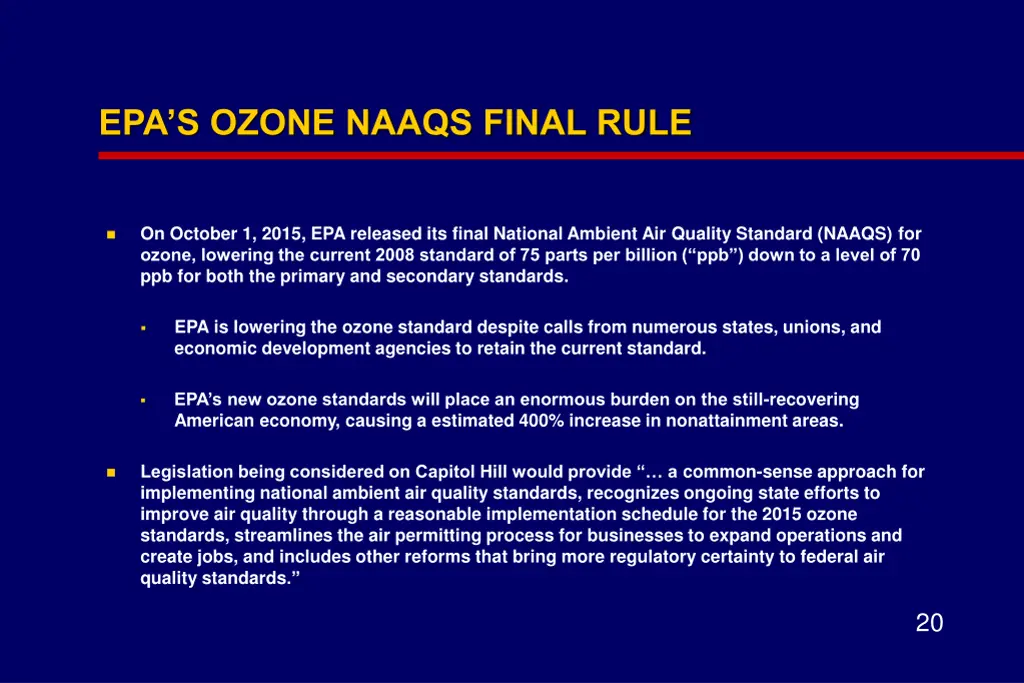 epa s ozone naaqs final rule