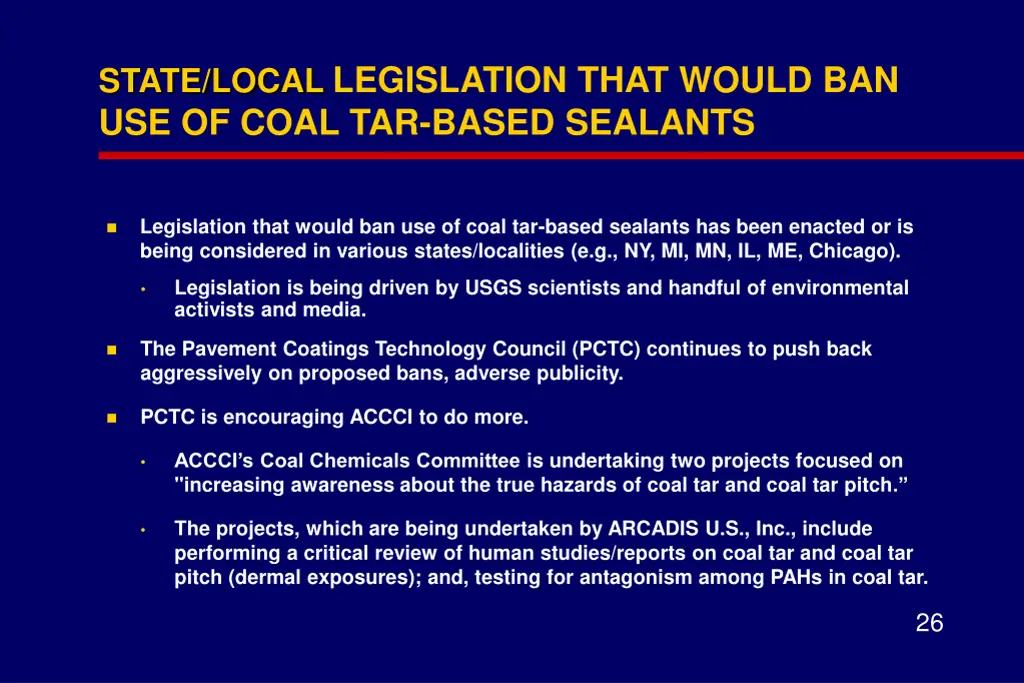 state local legislation that would