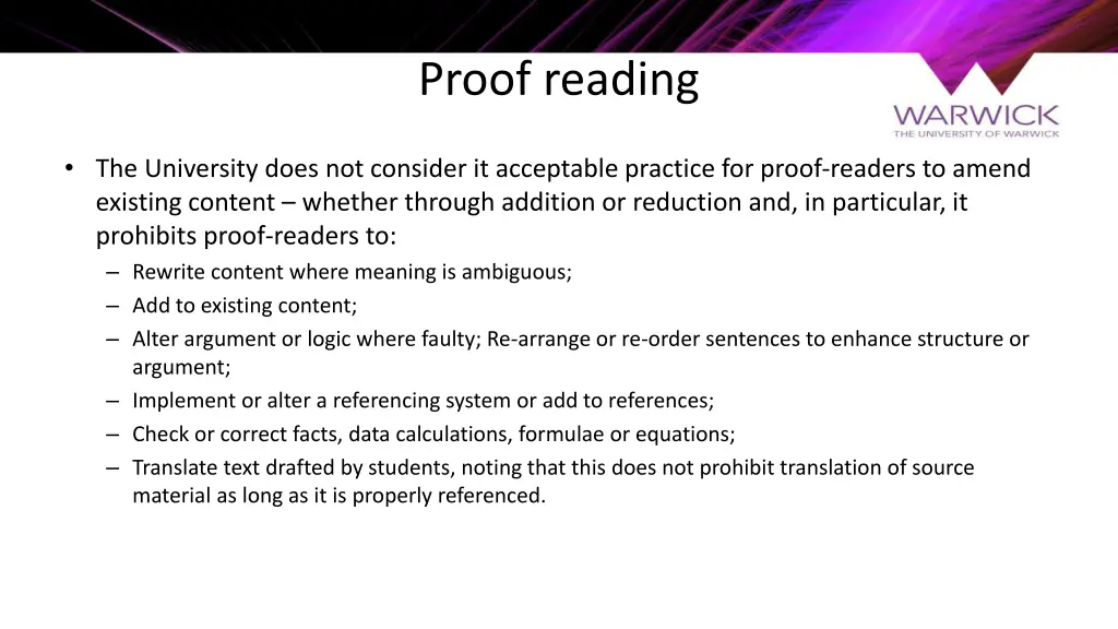 proof reading 1
