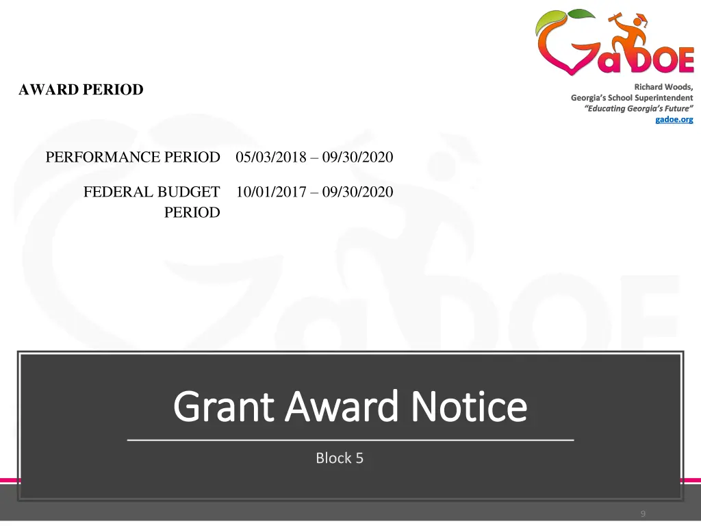 award period