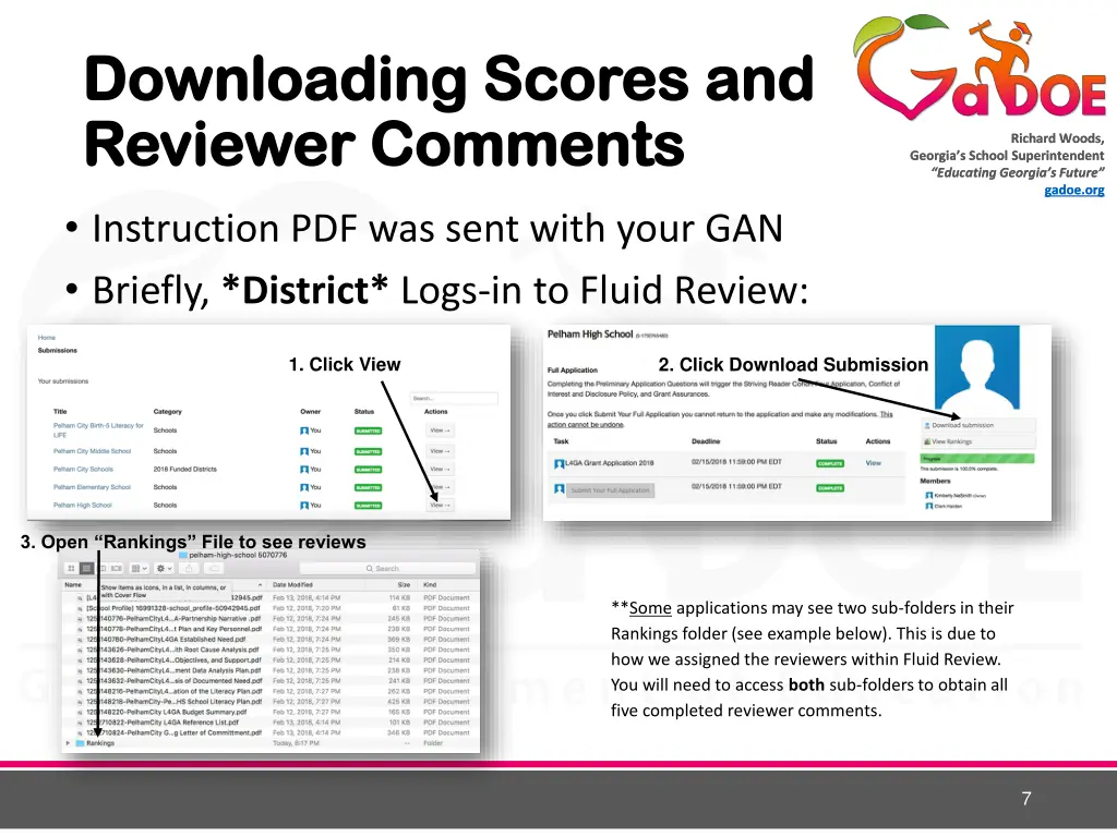 downloading scores and downloading scores