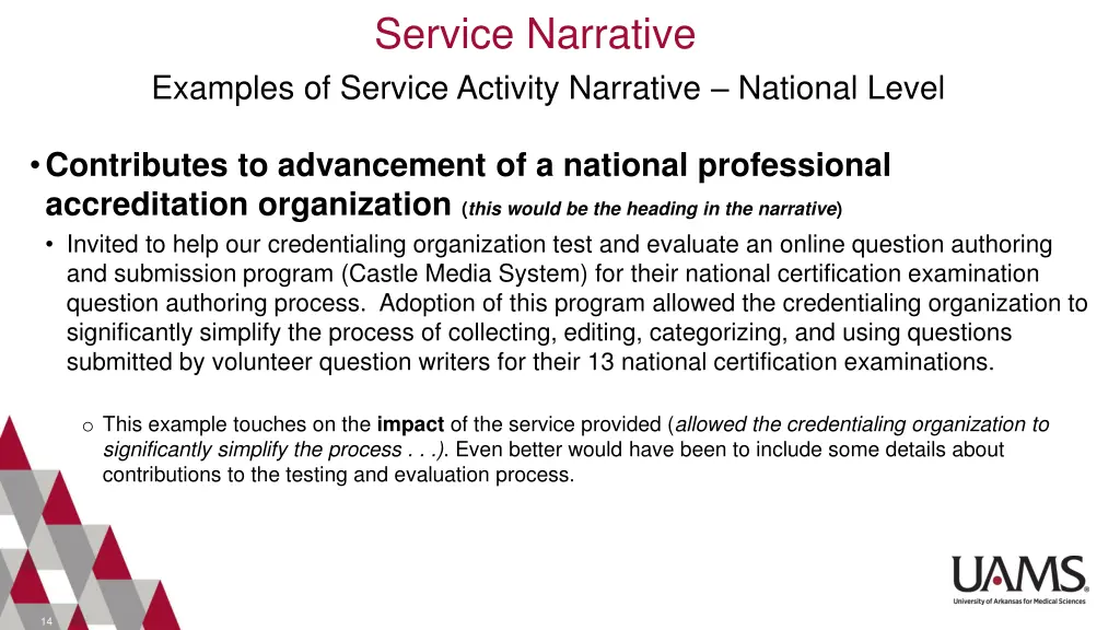 service narrative 3