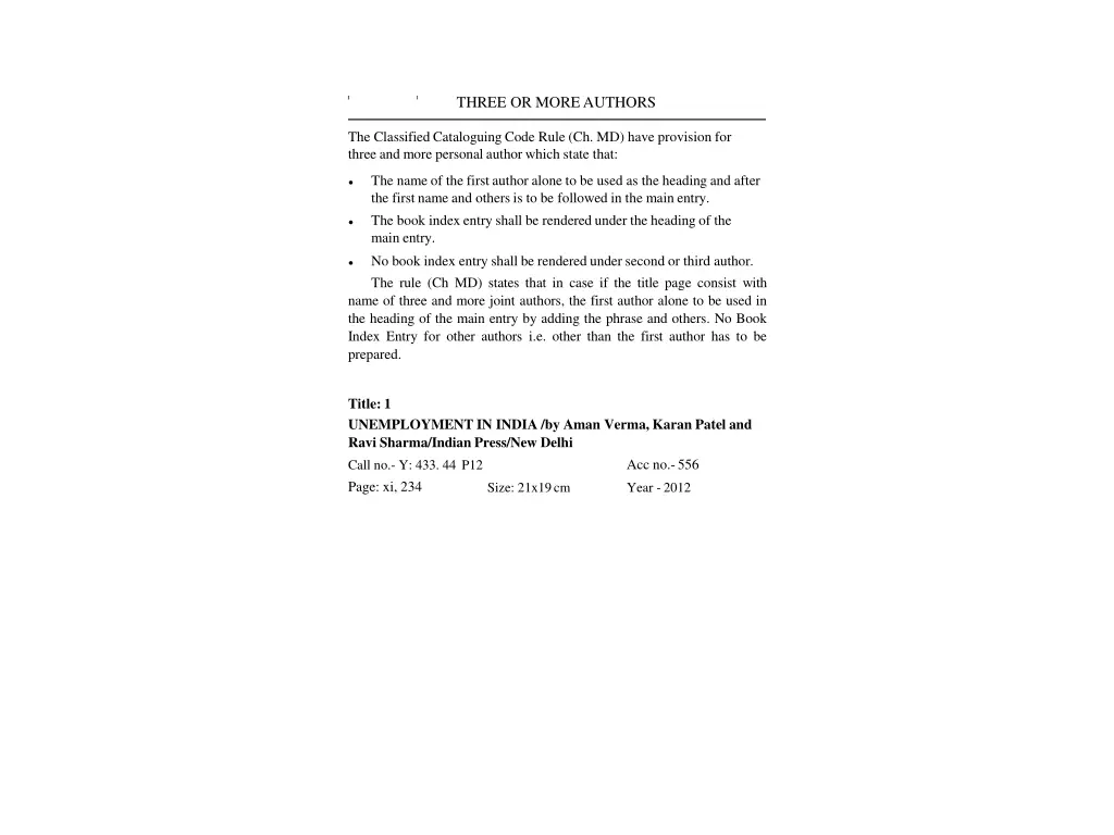 three or moreauthors