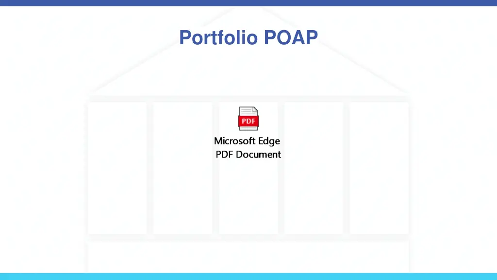 portfolio poap