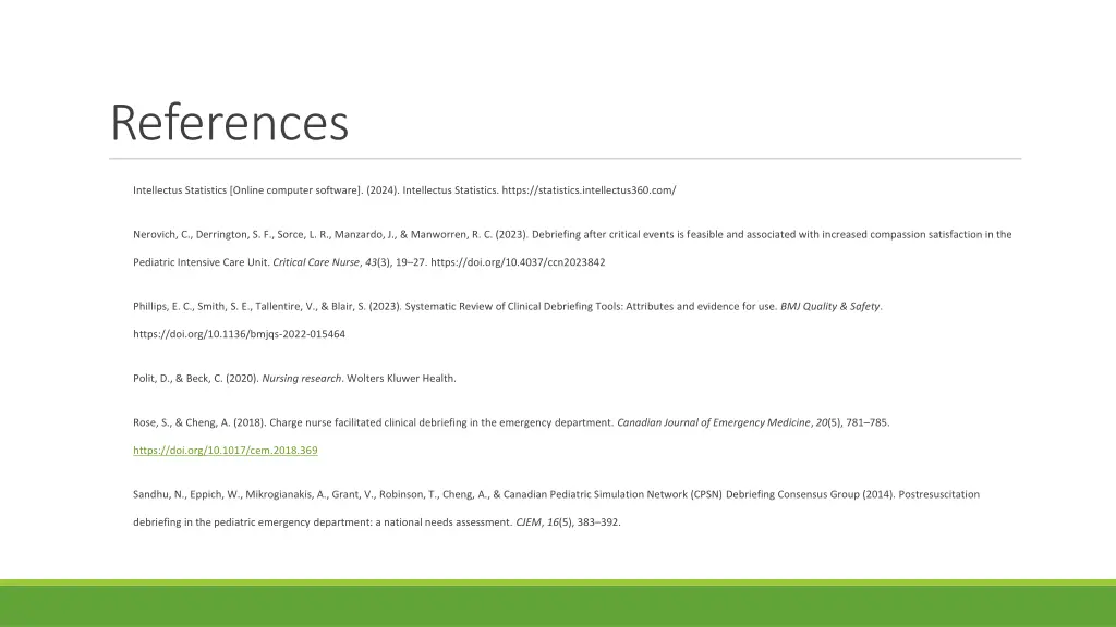 references 1