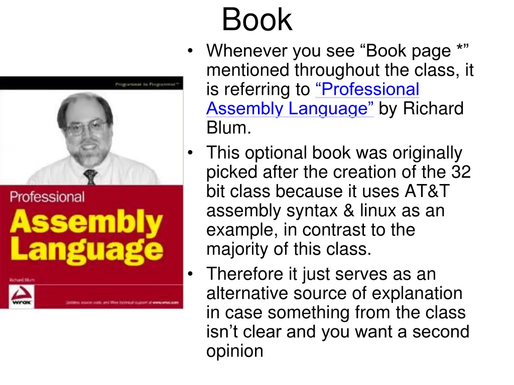book whenever you see book page mentioned