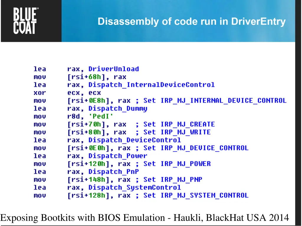 exposing bootkits with bios emulation haukli