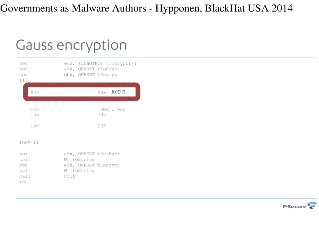 governments as malware authors hypponen blackhat