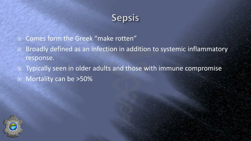 comes form the greek make rotten