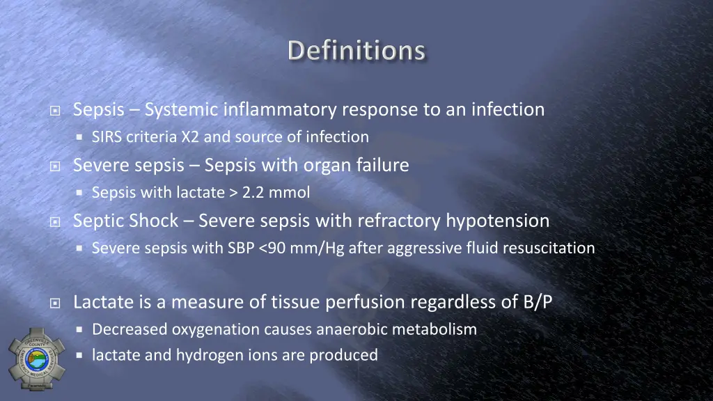 sepsis systemic inflammatory response