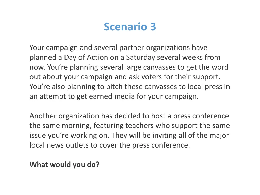 scenario 3