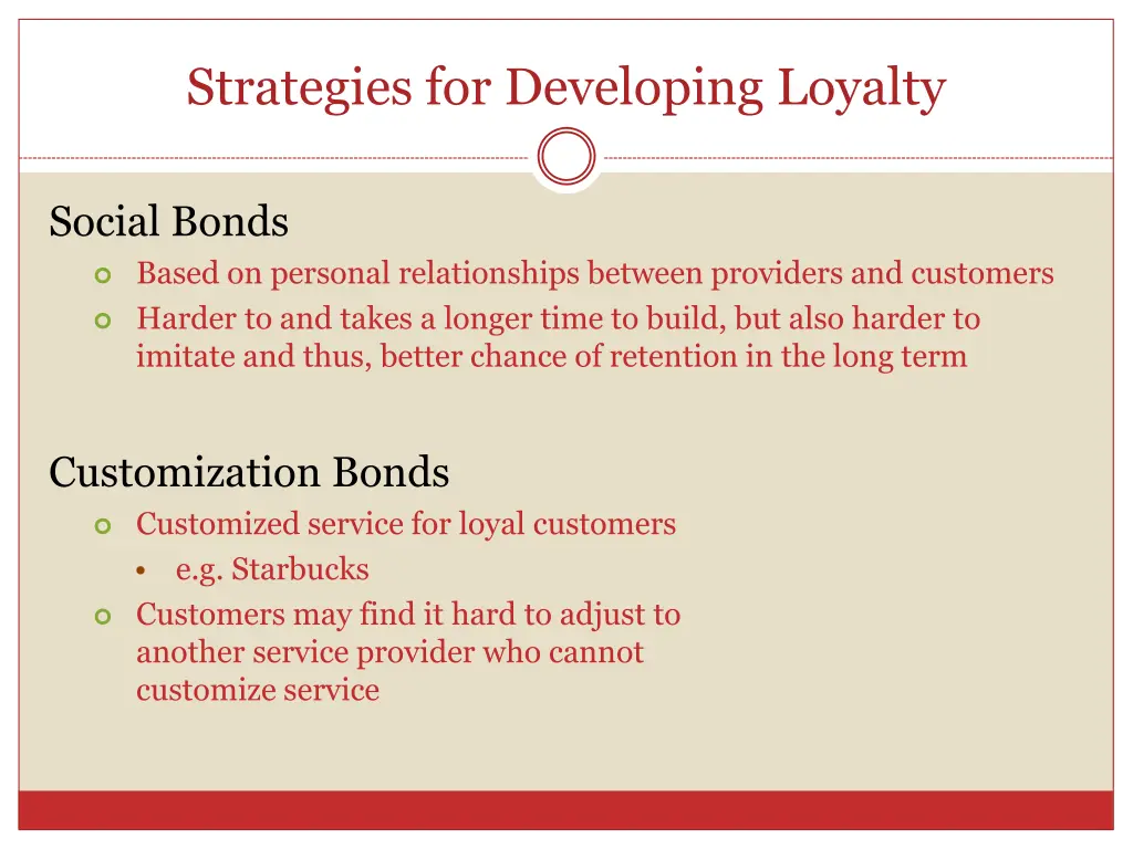 strategies for developing loyalty 2