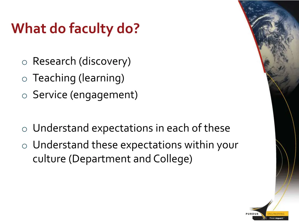 what do faculty do
