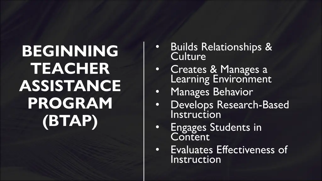 builds relationships culture creates manages