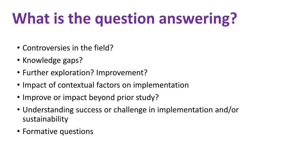 what is the question answering