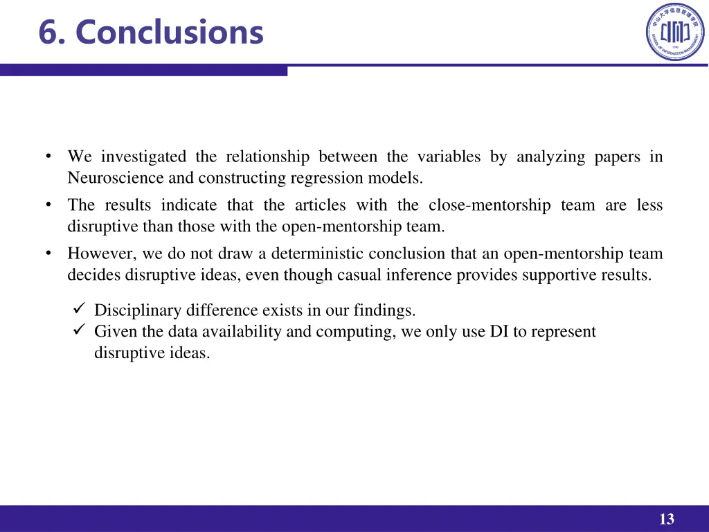 6 conclusions