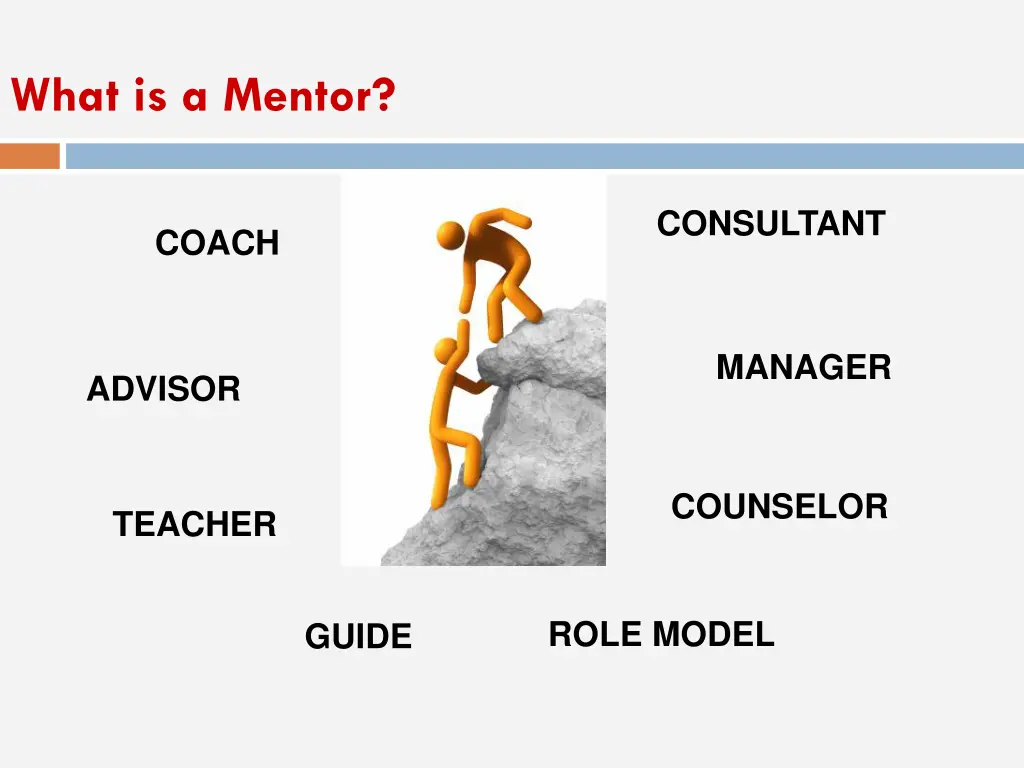 what is a mentor