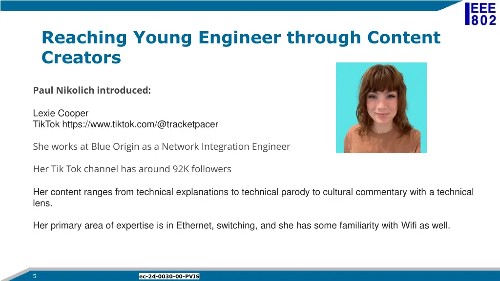 reaching young engineer through content creators