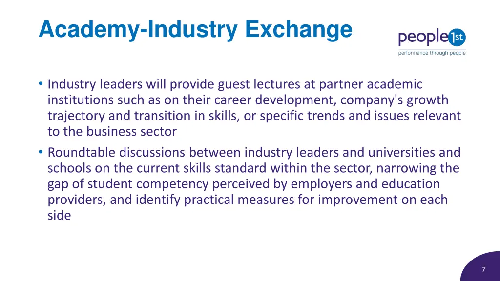 academy industry exchange
