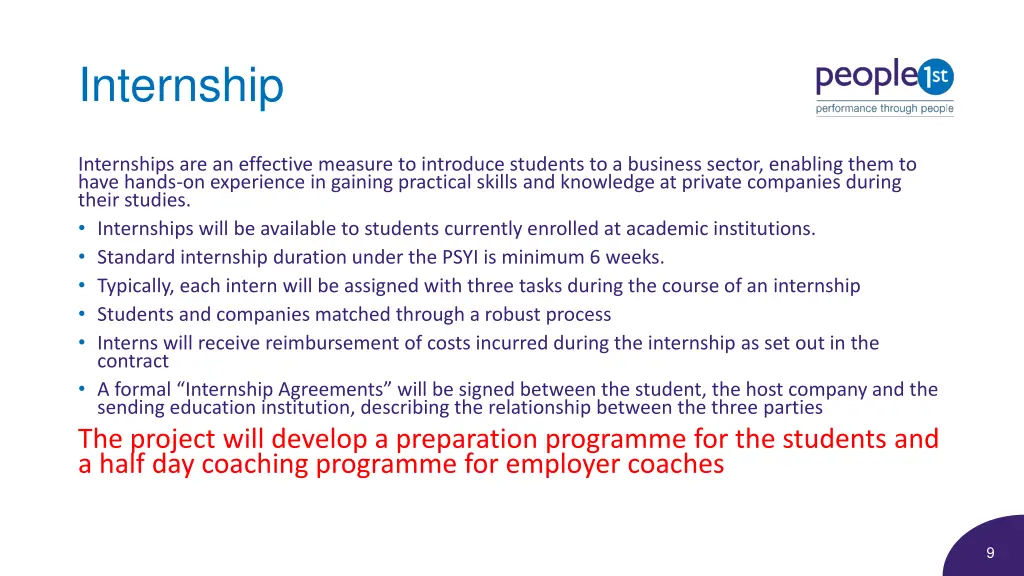 internship