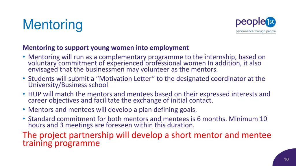 mentoring