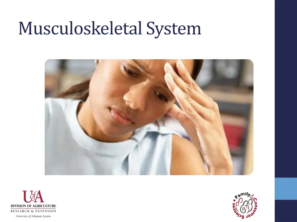 musculoskeletal system