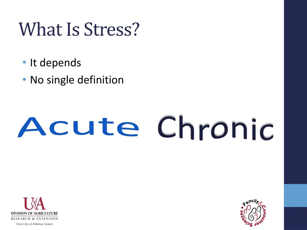 what is stress
