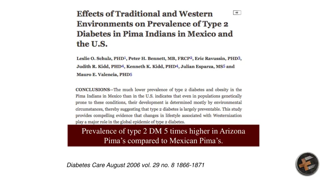 prevalence of type 2 dm 5 times higher in arizona