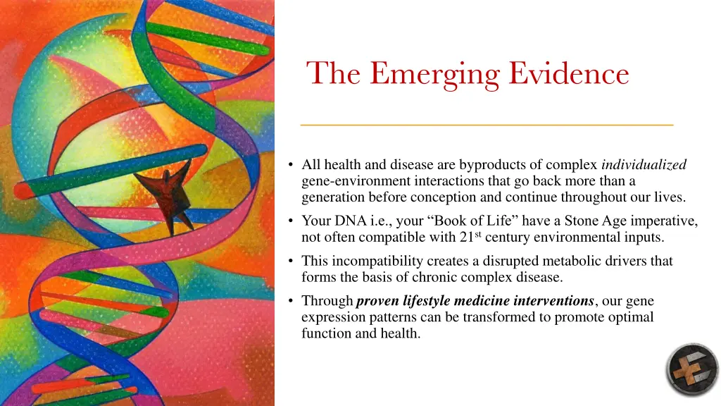 the emerging evidence