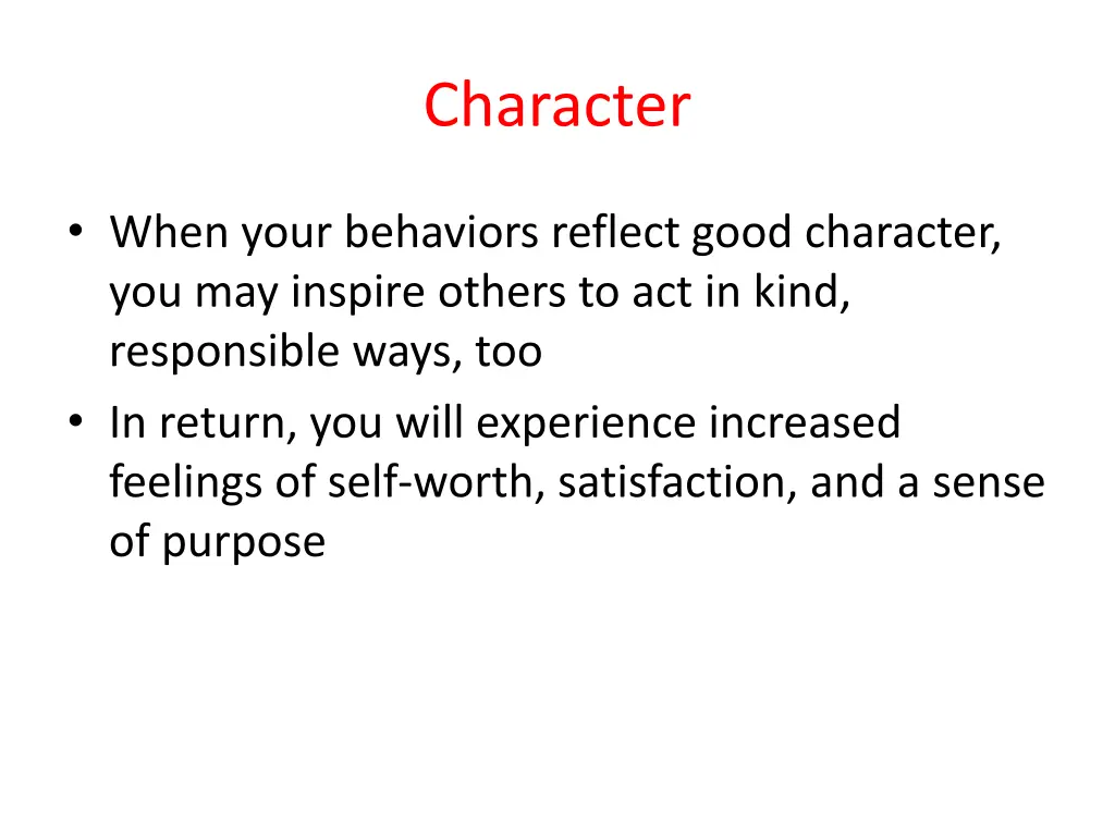 character