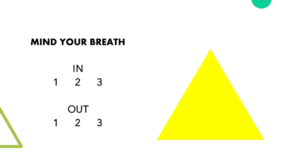mind your breath