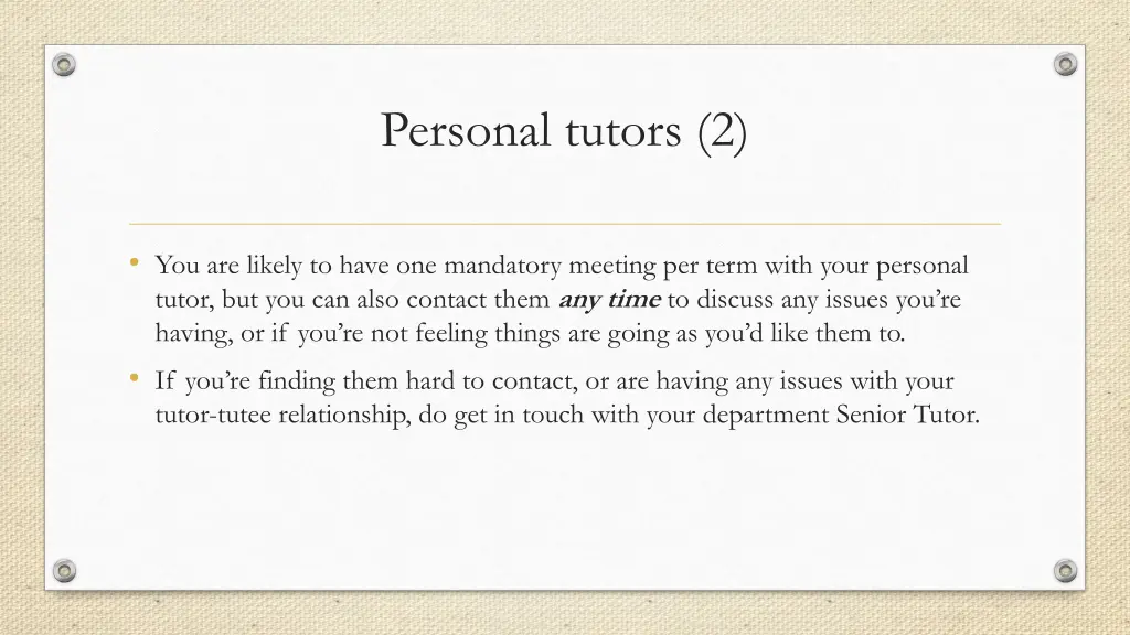 personal tutors 2
