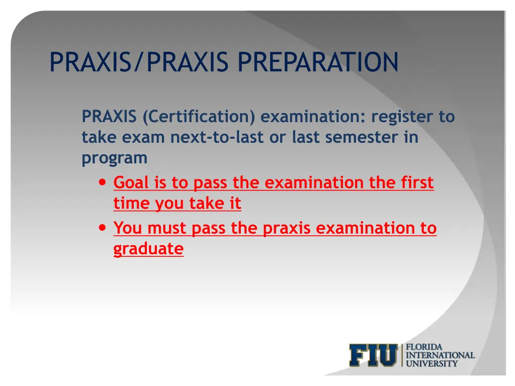 praxis praxis preparation