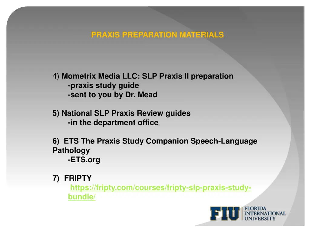 praxis preparation materials 1