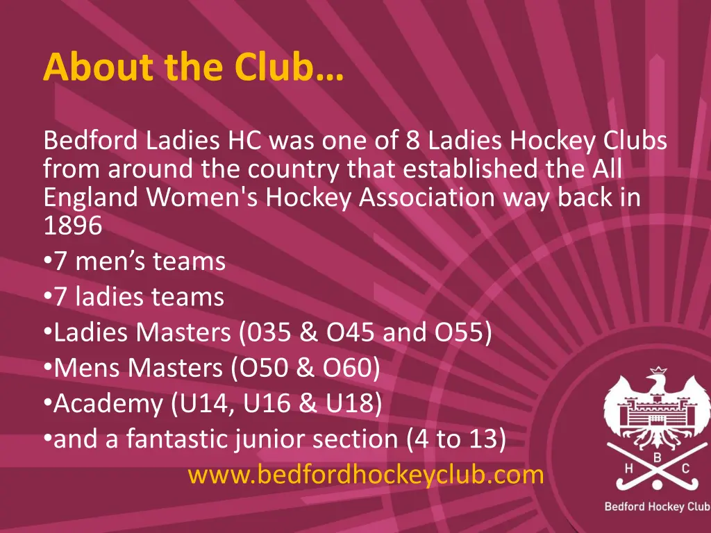 about the club