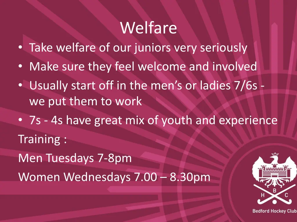 welfare