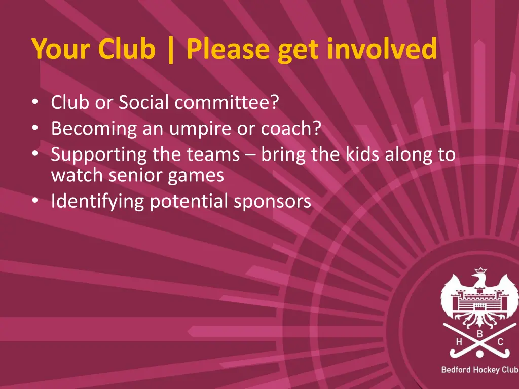 your club please get involved
