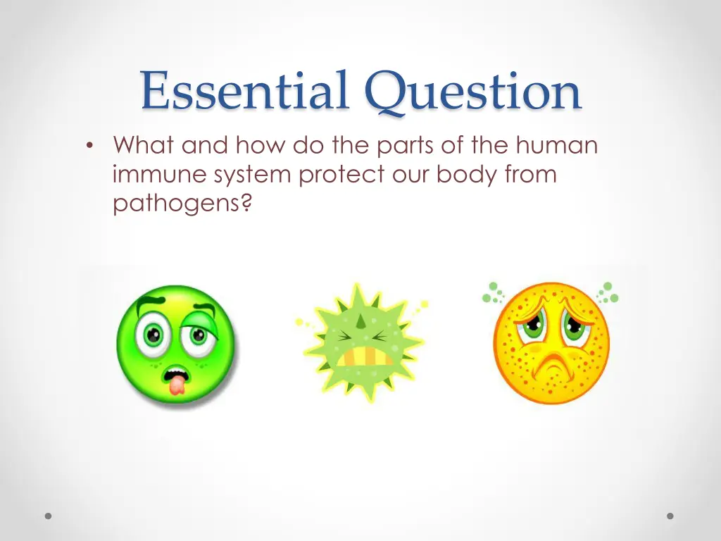 essential question what and how do the parts