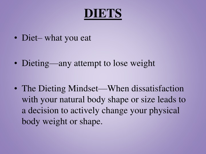 diets