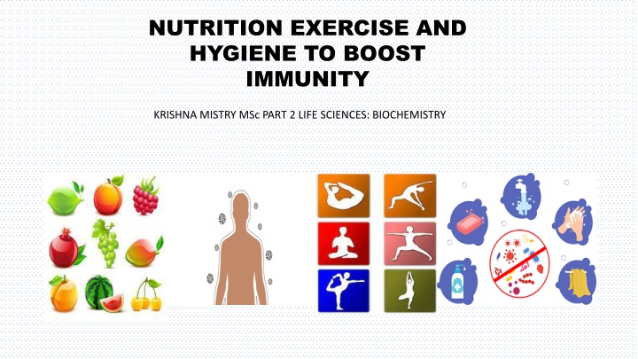 nutrition exercise and hygiene to boost immunity
