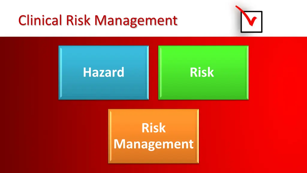clinical risk management