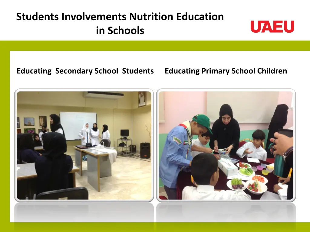 students involvements nutrition education