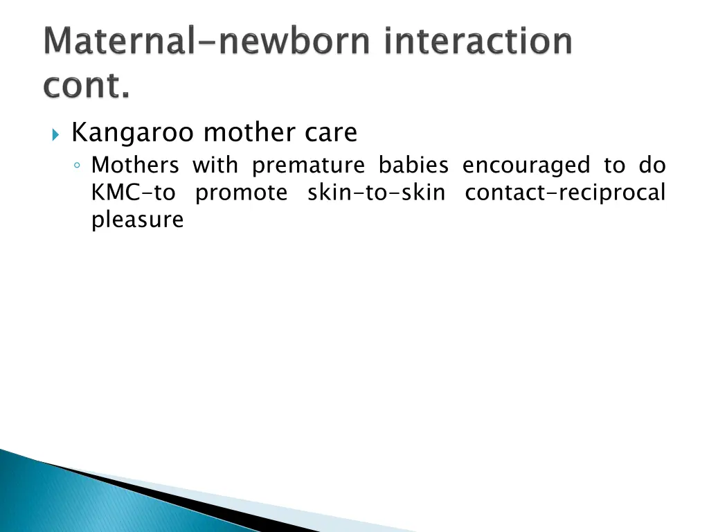 kangaroo mother care mothers with premature